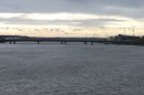 Bordeaux : Pont de Pierre et la Garonne
